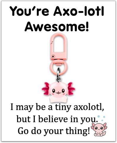 Axolotl Gifts Axolotl Keychain Stuff Easter Gift for Teen Girls Cute Keychains for Women Axolotls Charm Backpack for Girls Axolotls Accessories Teenage Girl Gifts Ideas in Kuwait