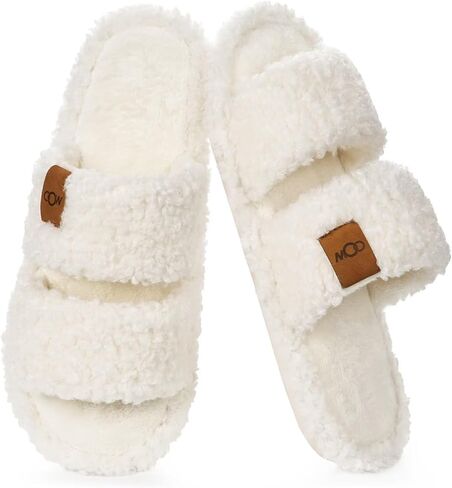 شبشب نسائي من OOW، شبشب غامض مفتوح عند الأصابع للنساء. شبشب منزلي لطيف من الإسفنج الذكي مع نعل مضاد للانزلاق. in Kuwait