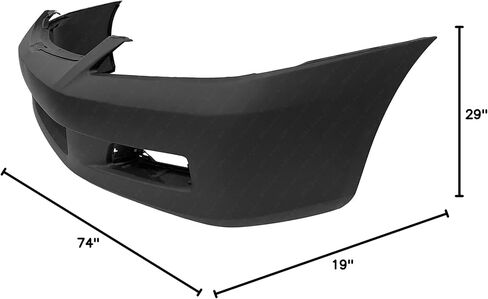 BUMPERS THAT DELIVER - Primered, Front Bumper Cover Fascia Compatible with 2006 2007 Honda Accord Sedan 06 07, HO1000235 in Saudi Arabia