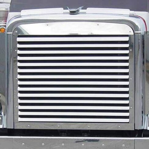 Replacement For FREIGHTLINER CLASSIC 120 YEAR 1997 STAINLESS STEEL LOUVERED GRILLE BAR INSERT by Technical Precision in Saudi Arabia