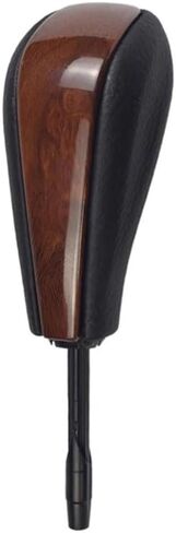 Automatic Gear Stick Car Shift Gear Knob for bm=w E81 E82 E87 E90 E91 E93 E36 E38 E46 Z4 Z3 E53 E60 X5 X3 (Wood Grain, Long) in Kuwait