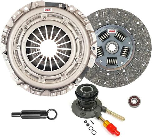 طقم القابض OEM عالي التحمل من ClutchMaxPRO مع أسطوانة تابعة متوافقة مع 1999-2000 Chevy Express 1500 2500 Silverado 1500 P30 GMC Savana 1500 2500 Sierra 1500 P3500 (CP04090HDWS-CK) in Saudi Arabia