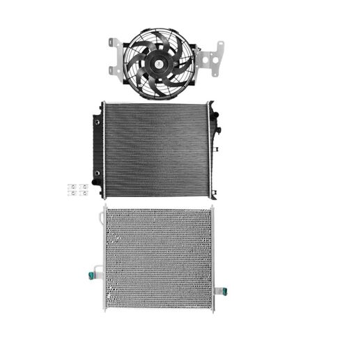 Replacement Parts for Radiator&AC Condenser&Cooling Fan Kit for Ford Explorer Mercury 2007-2010 Mod-A58PP-32584 in Saudi Arabia