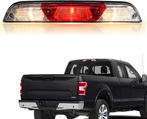 3rd Brake Light Kit, Center High Mounted Stop Light Lamp Assembly Compatible With Ford F150 2015-2020,F250/F350/F450/F550 Super Duty 2017-2022,Replace#:FL3Z13A613A FL3Z13A613C FL34-13A613-AM in Kuwait