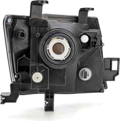 Headlights Assembly Fit For 2005 2006 2007 2008 2009 2010 2011 2012 2013 2014 2015 Nissan Xterra Black Housing Clear Lens Halogen Headlamp Driver & Passnger Side Replace NI2502161 26010EA025 in Kuwait