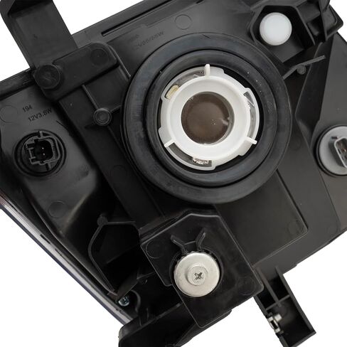 Headlights Assembly Fit For 2005 2006 2007 2008 2009 2010 2011 2012 2013 2014 2015 Nissan Xterra Black Housing Clear Lens Halogen Headlamp Driver & Passnger Side Replace NI2502161 26010EA025 in Kuwait