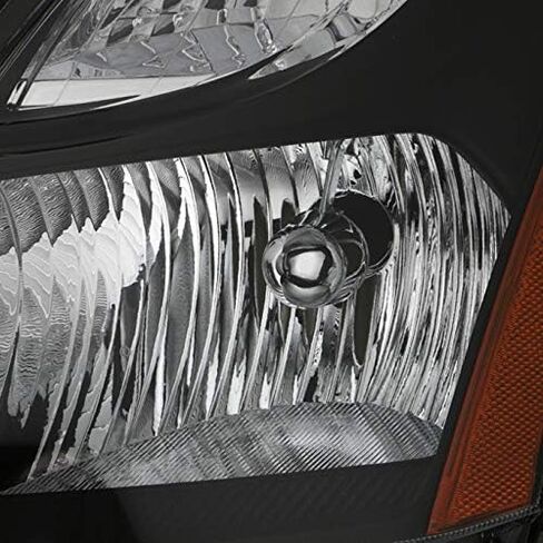 AKKON - For 2010 2011 2012 Nissan Sentra SE-R | SR Models Both Side Headlights Headlamps Replacement - Black in Saudi Arabia