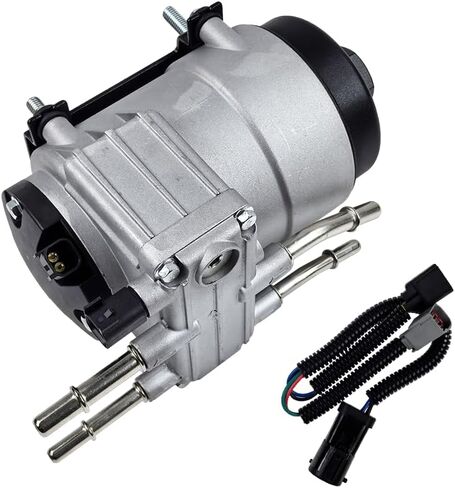 6C3Z-9G282-C Diesel Fuel Pump Filter Assembly Powerstroke Diesel Engine | Fit for Ford Excursion F250 F350 F450 F550 Super Duty V8 6.0L | OE 3C3Z9C407AA 3C3Z9C407AB 6C3Z9C407AA 6C3Z9G282C PFB101 in Saudi Arabia