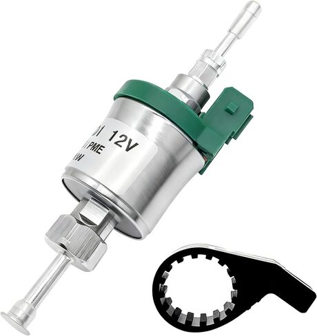Diesel Heater Fuel Pump 12V Quieter Electric Oil Pump with Bracket, Universal Replacement Part for All Diesel Parking Air Heaters in Kuwait