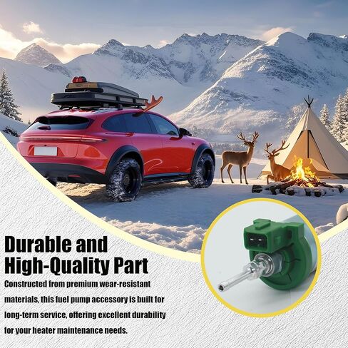 Diesel Heater Fuel Pump 12V Quieter Electric Oil Pump with Bracket, Universal Replacement Part for All Diesel Parking Air Heaters in Kuwait
