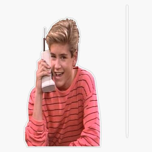 Zack Morris Hotline Bling Vinyl Waterproof Sticker Decal Car Laptop Wall Window Bumper Sticker 5" in Saudi Arabia