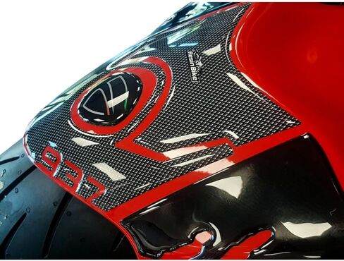 ملصقات ثلاثية الأبعاد للدراجات النارية من الراتنج متوافقة مع Ducati Monster 937 2021-2025. حماية الرفارف الأمامية من الصدمات والخدوش. ملصقات الراتنج للدراجات النارية - صنع في إيطاليا in Saudi Arabia