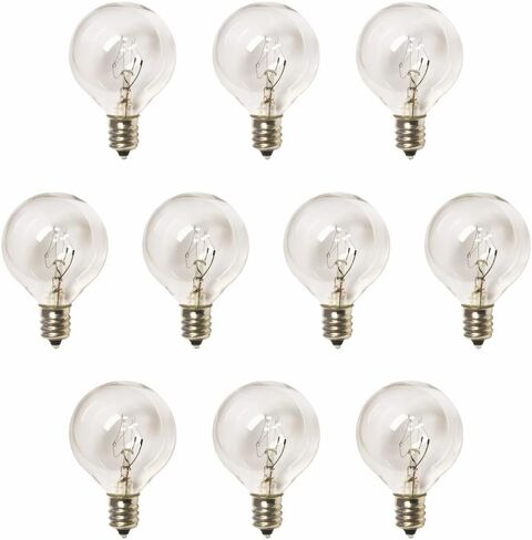 YiLighting G40 Globe Bulb 5W المصابيح المتوهجة لاستبدال مصابيح الإضاءة الداخلية والخارجية (10) in Kuwait