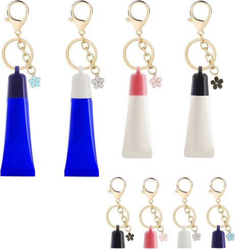 Keychain Cap for Aquaphor 0.35 oz Lip Balm, Keychain Holder for Aquaphor Lip Repair-Polypropylene Cap Accessory in Kuwait