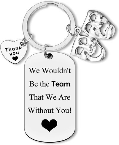Dabihu Theatre Coach Teacher Gifts Appreciation Jewelry Keychain Drama Lovers Gifts Thank You Gifts for Theatre Team Leader Team Mom Musical Actors Gifts Retirement Farewell Gifts Play Performer Gift in Saudi Arabia