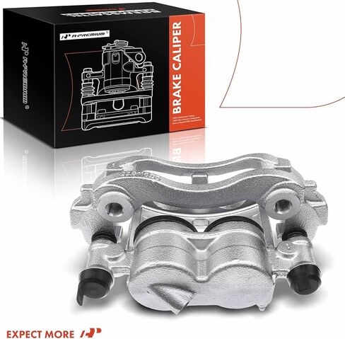 A-Premium Disc Brake Caliper Assembly with Bracket Compatible with Select Ram Models - ProMaster 1500/ ProMaster 2500/ProMaster 3500 2014-2019 - Front Left Driver Side in Saudi Arabia
