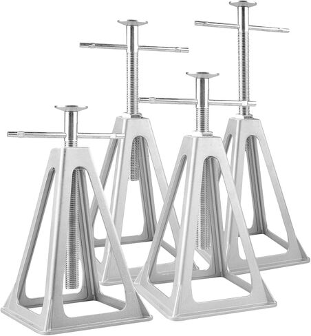 MaxxHaul 50970 Trailer Swing Down Stabilizer Jacks Telescoping RV Camper Accessories 1000 Lbs Capacity Each 12-18 inch | Set of 2 in Kuwait