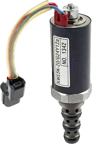 KDRDE5K-20/30C02-106 12V Hydraulic Pump Solenoid Valve Fits for Hyundai R215-7 R225-7 Excavator Fits for Kobelco SK200-6E SK210-6E SK250-6E Excavator in Saudi Arabia