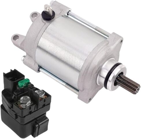 Starter Motor Solenoid Kit Compatible with GSXR1000 and GSXR1000Z (2001-2008) Replaces Part Numbers 31100-40F00, 31800-07G00, 31800-35F00 in Kuwait