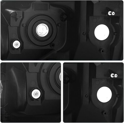 Front Headlight Assembly for 2006-2008 DODGE RAM 1500/2006-2009 DODGE RAM 2500, 3500 Pickup - Replacement Headlamp, Front Bumper Lights in Kuwait