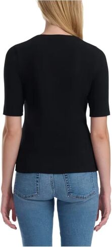 Splendid Women's Stretch Knit Ribbed Elbow Sleeve Top in Saudi Arabia