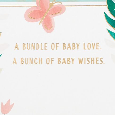 Hallmark Paper Wonder Pop Up Baby Shower Card for New Parents (Jungle Animals) Welcome New Baby, Congratulations in Saudi Arabia