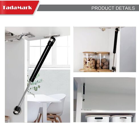 10 Inch 22.5lbs/100N Gas Strut Spring Shock for RV Bed Platform Toolbox Lid Lightweight Cabinet Door Light Camper Shell Tool Box Lid, 2 Pcs in Saudi Arabia