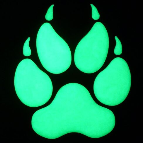 رقعة Paw K9 تتوهج في الظلام بخطاف وحلقة من مادة PVC لحقيبة ظهر معدات تكتيكية لتسخير الكلاب in Saudi Arabia