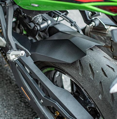 Rear Fender Mudguard for Ninja ZX-4R ZX-4RR ZX 4R 4RR 2023 2024 2025 2026 Motorcycle Tire Hugger Flap Splash Guard (Carbon Fiber look) in Saudi Arabia