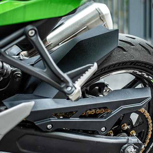 Rear Fender Mudguard for Ninja ZX-4R ZX-4RR ZX 4R 4RR 2023 2024 2025 2026 Motorcycle Tire Hugger Flap Splash Guard (Carbon Fiber look) in Saudi Arabia