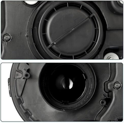 Halogen Headlight Assembly Replacement for 2015-2022 Dodge Challenger Projector Headlamp Driver and Passenger Side，with all bulbs in Saudi Arabia