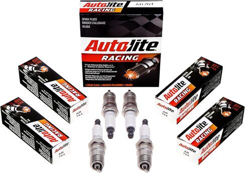 Autolite AR764-4PK قابس الإشعال المقاوم للسباق عالي الأداء، عبوة من 4 قطع in Kuwait