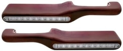 United Pacific 87996 Door Armrest Wood, with Led, Red Led/Clear Lens, for Peterbilt in Saudi Arabia