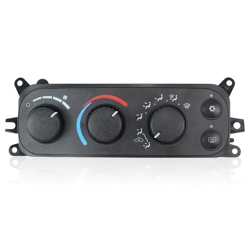 599-212 HVAC A/C سخان وحدة التحكم في المناخ، مفتاح التحكم في سخان تكييف الهواء متوافق مع 2002-2005 دودج رام 1500 2500 3500 وداكوتا 2001-2004 استبدال # 55055905AA 55055905AD 55056246AA in Kuwait