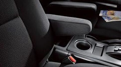 Genuine Toyota (08471-35820-B0) Passenger Armrest - Black in Saudi Arabia