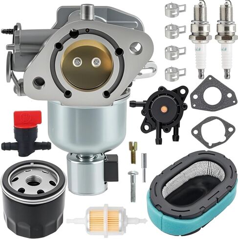 KT725 Carburetor Tune Up Kit Fits for Kohler 7000 Series KT730 KT735 KT740 KT745 26HP 25HP 24HP 23HP 22HP Engines Parts Carb Replaces 1685319-S 1685321-S 32-853-63S with Air filter Spark Plug in Kuwait