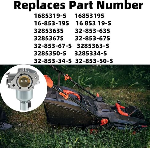 KT725 Carburetor Tune Up Kit Fits for Kohler 7000 Series KT730 KT735 KT740 KT745 26HP 25HP 24HP 23HP 22HP Engines Parts Carb Replaces 1685319-S 1685321-S 32-853-63S with Air filter Spark Plug in Kuwait