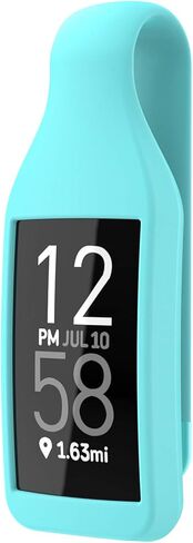 Clip Holder for Fitbit Charge 3/4 Silicone Case Accessory, Black in Kuwait