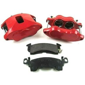 Cast Aluminum GM Style Dual Piston Brake Caliper, Red in Kuwait