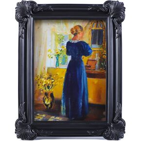 SIKOO 4x4 Vintage Picture Frames Small 4x4 Antique Ornate Picture Frame Square with Glass Front for Tabletop and Wall Hanging Vintage Wall Decor Gallery Wall Bronze Gold in Kuwait