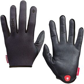 قفازات HIRZL Grippp Light FF الجلدية للدراجات، أسود/أبيض، أصابع كاملة، قابلة للتنفس، خفيفة الوزن للغاية، مقاومة للعرق والماء والتآكل، مريحة، متينة، MTB، الطريق، الجبال، ركوب الدراجات، تصميم سويسري in Kuwait