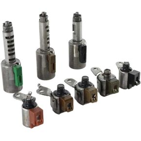 Transmission Solenoids Set AW55-50SN AW55-51SN AF33-5 AW235 RE5F22A 8pcs Compatible With V70 S40 V50 S60 S80 C30 Maxima in Kuwait
