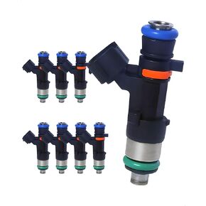 6-Count Fuel Injector Compatible with Nissan Frontier/ NV1500/ NV2500/ NV3500/ Pathfinder/Xterra 2005-2019, Suzuki Equator 2009-2012 - V6 4.0L Replace# FJ750 280158007 842-12298 1571082Z00 in Kuwait