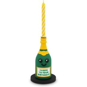 Funny Birthday Candle Holder – Humorous Party Decoration & Gag Gift – Quirky Cake Topper for Adults & Friends - Martini in Kuwait