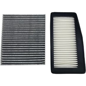 96910360 Engine Air Filter and 13271190 Cabin Air Filter Set Fit For 2013-2015 Chevy Spark L4 1.2L in Kuwait