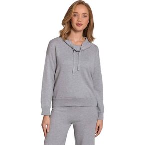 Alashan Women's Cotton Cashmere Terry Stitch Cowl Neck Pullover - Luxurious Loungewear - Makes a Great Gift in Kuwait