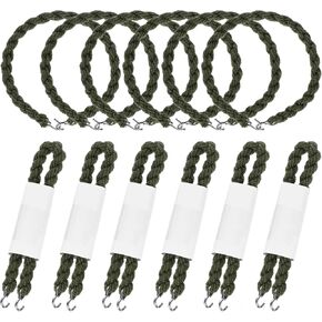 12 Pcs Elastic Boot Straps, Boot Blouses Straps, Elastic Blousing Bands with Metal Hooks, Leg Garters for Army, Navy, Outdoors Sports in Kuwait