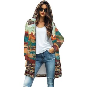 Women Zip Up Hoodies Long Sleeve Lightweight Hooded Sweatshirt Oversized Fall Winter Jacket with Pockets Plus Size in Kuwait