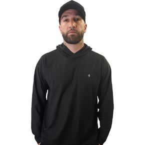 Barber Strong - سترة The Barber - أسود، تقنية Nanoshield، مقاومة للماء، مقاومة للمواد الكيميائية والمبيضات in Kuwait