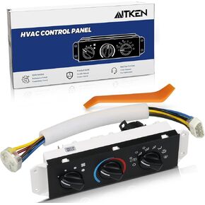 AITKEN استبدال لوحة التحكم في السخان A/C وحدة التحكم وحدة لوحة التبديل المتوافقة مع Jeep TJ Wrangler 1999-2004 استبدال # 2490507113، 55037473AB in Kuwait